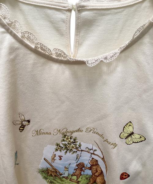 yukiemon（ユキエモン）yukiemon (ユキエモン) チャッピーフレアT アイボリー サイズ:3Lの古着・服飾アイテム