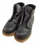 RED WINGレッドウィング）の古着「アイリッシュセッター レースアップブーツ」｜ブラック