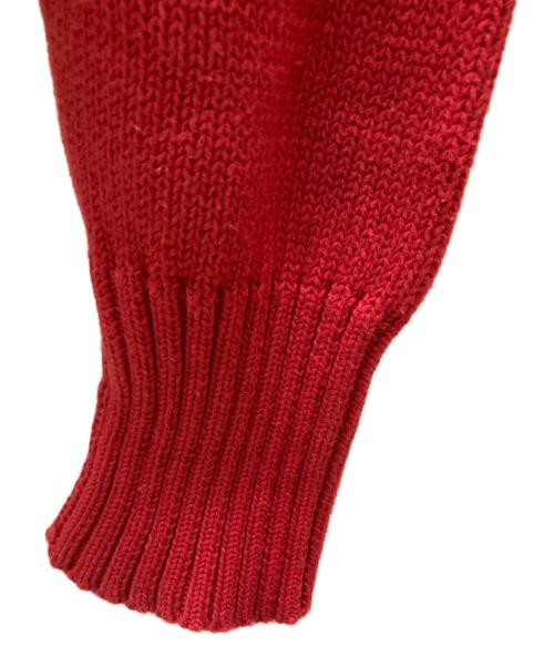 POLO RALPH LAUREN（ポロ・ラルフローレン）POLO RALPH LAUREN (ポロ・ラルフローレン) クルーネックニット レッド サイズ:Lの古着・服飾アイテム