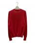POLO RALPH LAUREN (ポロ・ラルフローレン) クルーネックニット レッド サイズ:L：5000円