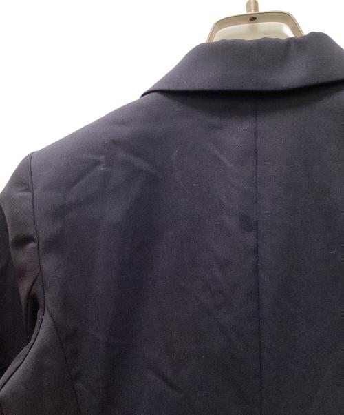 BLUE LABEL CRESTBRIDGE（ブルーレーベルクレストブリッジ）BLUE LABEL CRESTBRIDGE (ブルーレーベルクレストブリッジ) ストレッチギャバ ブレザージャケット ネイビー サイズ:36の古着・服飾アイテム