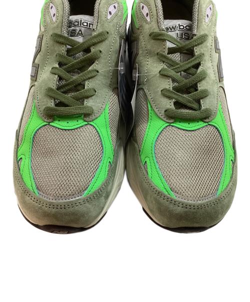 NEW BALANCE（ニューバランス）NEW BALANCE (ニューバランス) Patta (パタ) 990 V3 ローカットスニーカー グレー×グリーン サイズ:UK10 1/2 未使用品の古着・服飾アイテム