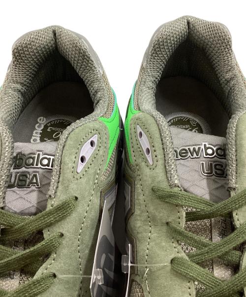 NEW BALANCE（ニューバランス）NEW BALANCE (ニューバランス) Patta (パタ) 990 V3 ローカットスニーカー グレー×グリーン サイズ:UK10 1/2 未使用品の古着・服飾アイテム