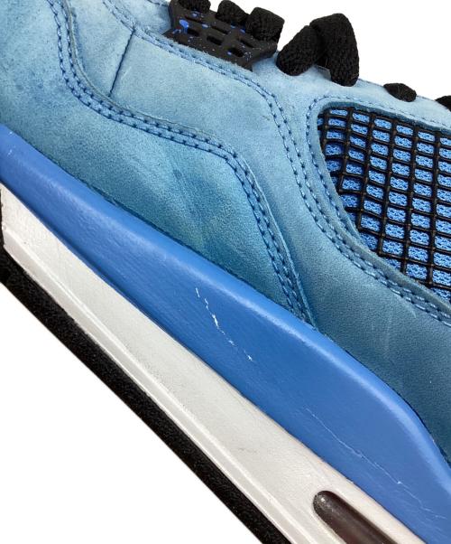 NIKE（ナイキ）NIKE (ナイキ) Travis Scott (トラヴィス・スコット) エア ジョーダン 4 レトロ カクタスジャック ブルー サイズ:29.5の古着・服飾アイテム