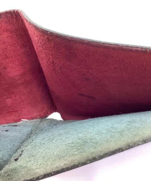 JUTTA NEUMANN（ユッタニューマン）JUTTA NEUMANN (ユッタニューマン) 二つ折り札入れ グリーンの古着・服飾アイテム