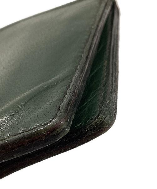 JUTTA NEUMANN（ユッタニューマン）JUTTA NEUMANN (ユッタニューマン) 二つ折り札入れ グリーンの古着・服飾アイテム