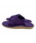 ISLAND SLIPPER (アイランドスリッパ) クロスストラップ スウェードサンダル パープル サイズ:5：3000円
