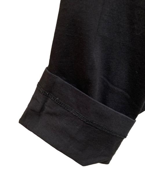 LOVE MOSCHINO（ラブモスキーノ）LOVE MOSCHINO (ラブモスキーノ) ラグランプリントカットソーワンピース グレー×ブラック サイズ:Mの古着・服飾アイテム