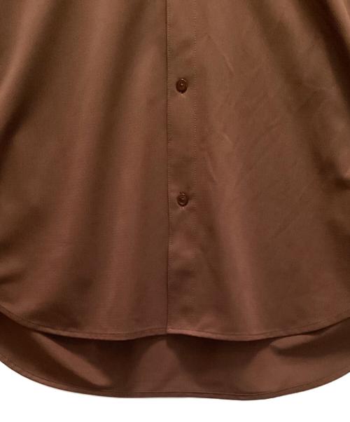 Acne studios（アクネ ストゥディオス）Acne studios (アクネ ストゥディオス) ベースボールシャツ ブラウン サイズ:46の古着・服飾アイテム