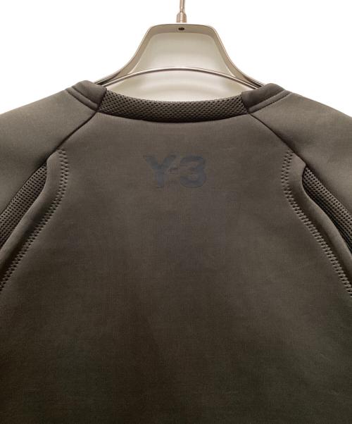 Y-3（ワイスリー）Y-3 (ワイスリー) ボンディングスウェットシャツ カーキ サイズ:Sの古着・服飾アイテム