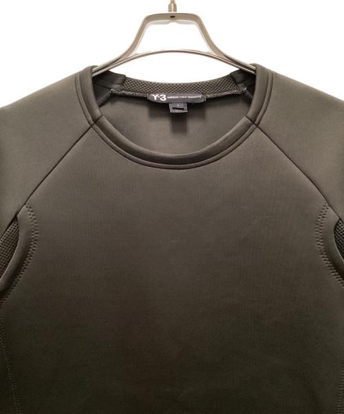 Y-3（ワイスリー）Y-3 (ワイスリー) ボンディングスウェットシャツ カーキ サイズ:Sの古着・服飾アイテム