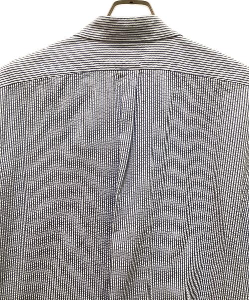 POLO RALPH LAUREN（ポロ・ラルフローレン）POLO RALPH LAUREN (ポロ・ラルフローレン) シアサッカー半袖シャツ ブルー サイズ:XXLの古着・服飾アイテム