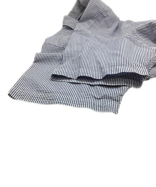 POLO RALPH LAUREN（ポロ・ラルフローレン）POLO RALPH LAUREN (ポロ・ラルフローレン) シアサッカー半袖シャツ ブルー サイズ:XXLの古着・服飾アイテム