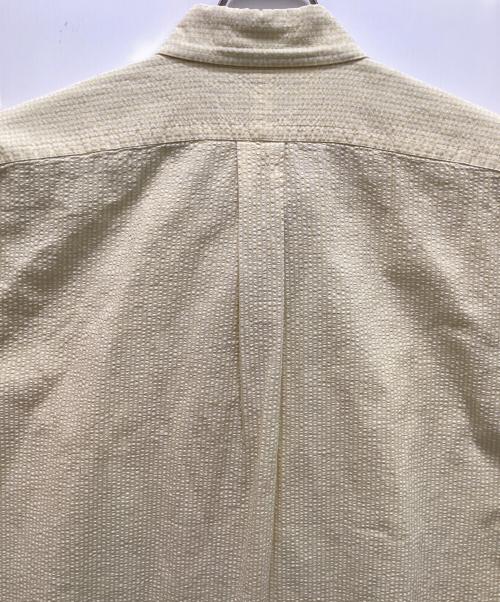 POLO RALPH LAUREN（ポロ・ラルフローレン）POLO RALPH LAUREN (ポロ・ラルフローレン) シアサッカーギンガムチェックシャツ イエロー サイズ:Lの古着・服飾アイテム