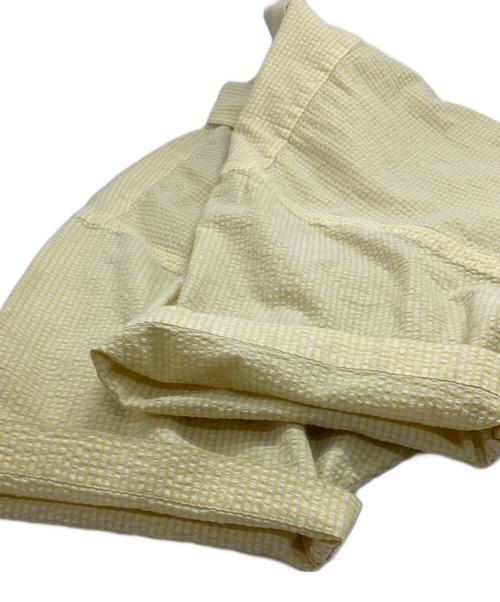 POLO RALPH LAUREN（ポロ・ラルフローレン）POLO RALPH LAUREN (ポロ・ラルフローレン) シアサッカーギンガムチェックシャツ イエロー サイズ:Lの古着・服飾アイテム