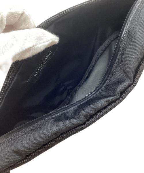 BLACK LABEL CRESTBRIDGE（ブラックレーベル クレストブリッジ）BLACK LABEL CRESTBRIDGE (ブラックレーベル クレストブリッジ) ボディバッグ ブラックの古着・服飾アイテム