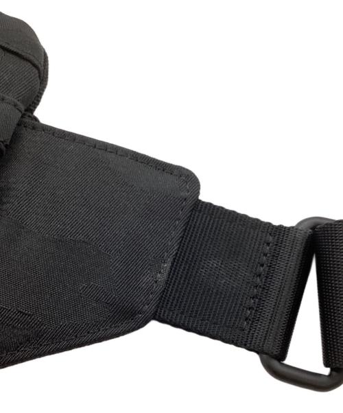 BLACK LABEL CRESTBRIDGE（ブラックレーベル クレストブリッジ）BLACK LABEL CRESTBRIDGE (ブラックレーベル クレストブリッジ) ボディバッグ ブラックの古着・服飾アイテム