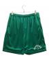SUPREME（シュプリーム）の古着「コラボアーチロゴメッシュハーフパンツ」｜グリーン