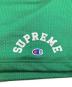 中古・古着 SUPREME (シュプリーム) Champion (チャンピオン) コラボアーチロゴメッシュハーフパンツ グリーン サイズ:S：8000円