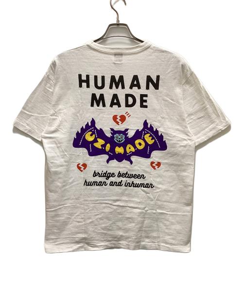 HUMAN MADE（ヒューマンメイド）HUMAN MADE (ヒューマンメイド) Lil Uzi Vert (リル ウージー ヴァート) コラボグラフィックTシャツ ホワイト サイズ:XLの古着・服飾アイテム