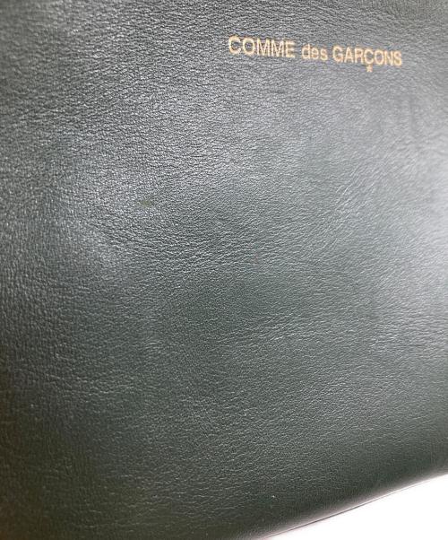 COMME des GARCONS（コムデギャルソン）COMME des GARCONS (コムデギャルソン) レザーウォレット グリーンの古着・服飾アイテム