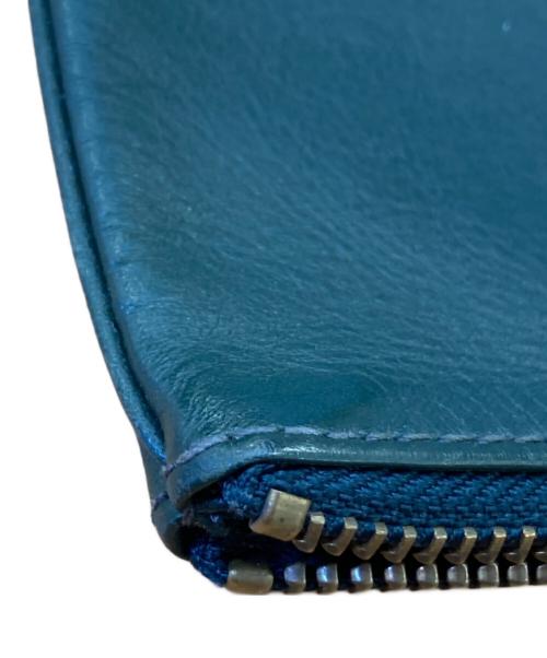 COMME des GARCONS（コムデギャルソン）COMME des GARCONS (コムデギャルソン) レザーウォレット グリーンの古着・服飾アイテム