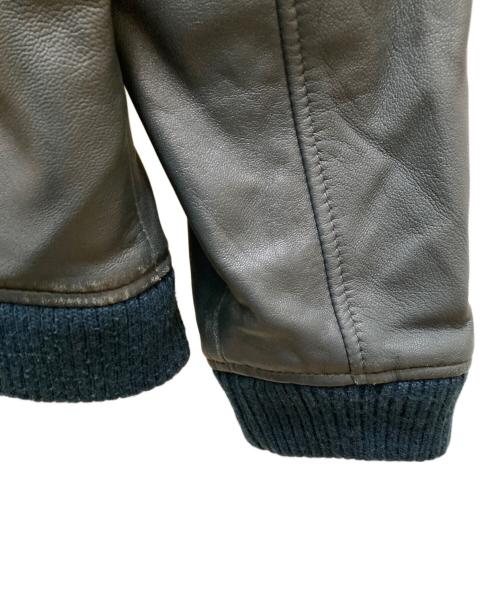 Liugoo Leathers（リューグーレザーズ）Liugoo Leathers (リューグーレザーズ) カウレザーダブルライダースジャケット ブラック サイズ:ＬＬの古着・服飾アイテム