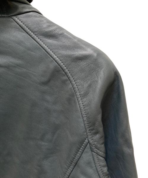Liugoo Leathers（リューグーレザーズ）Liugoo Leathers (リューグーレザーズ) カウレザーダブルライダースジャケット ブラック サイズ:ＬＬの古着・服飾アイテム