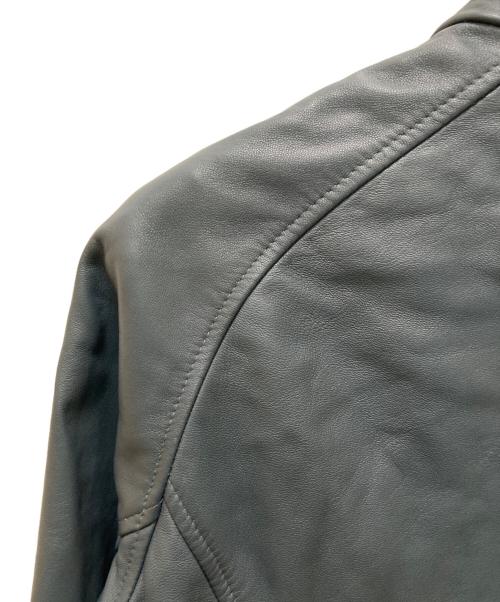 Liugoo Leathers（リューグーレザーズ）Liugoo Leathers (リューグーレザーズ) カウレザーダブルライダースジャケット ブラック サイズ:ＬＬの古着・服飾アイテム