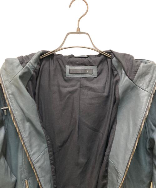Liugoo Leathers（リューグーレザーズ）Liugoo Leathers (リューグーレザーズ) カウレザーダブルライダースジャケット ブラック サイズ:ＬＬの古着・服飾アイテム