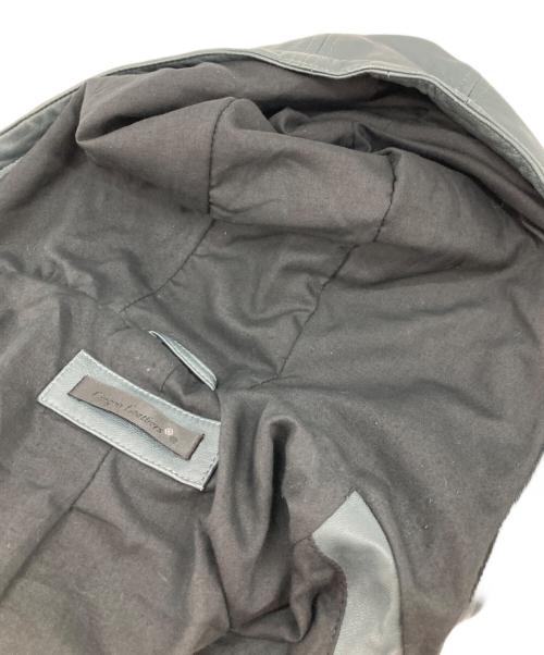 Liugoo Leathers（リューグーレザーズ）Liugoo Leathers (リューグーレザーズ) カウレザーダブルライダースジャケット ブラック サイズ:ＬＬの古着・服飾アイテム