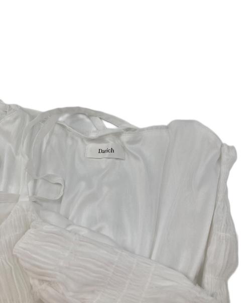 darich（ダーリッチ）darich (ダーリッチ) バックオープンキャミロングワンピース ホワイト サイズ:FREE-Sの古着・服飾アイテム
