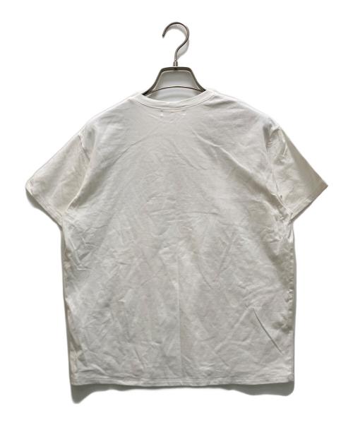 darich（ダーリッチ）darich (ダーリッチ) キルティングアップリケTシャツ ホワイト サイズ:FREEの古着・服飾アイテム