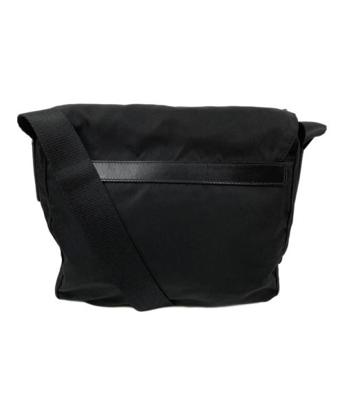 PRADA（プラダ）PRADA (プラダ) ナイロンショルダーバッグ ブラックの古着・服飾アイテム