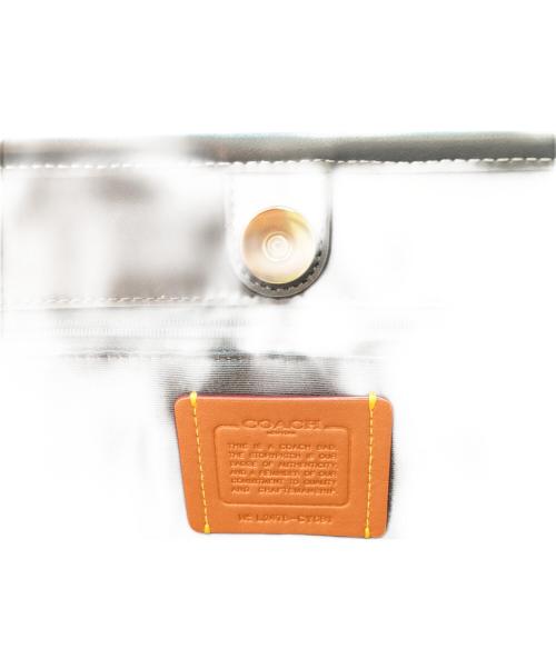 COACH（コーチ）COACH (コーチ) シティ トート バッグ・シグネチャー キャンバス・チェリー プリント ネイビーの古着・服飾アイテム