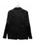 ISSEY MIYAKE MEN (イッセイミヤケメン) プリーツ加工テーラードジャケット ブラック サイズ:3：13000円
