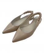 BOTTEGA VENETAボッテガベネタ）の古着「フラットシューズ」｜ベージュ