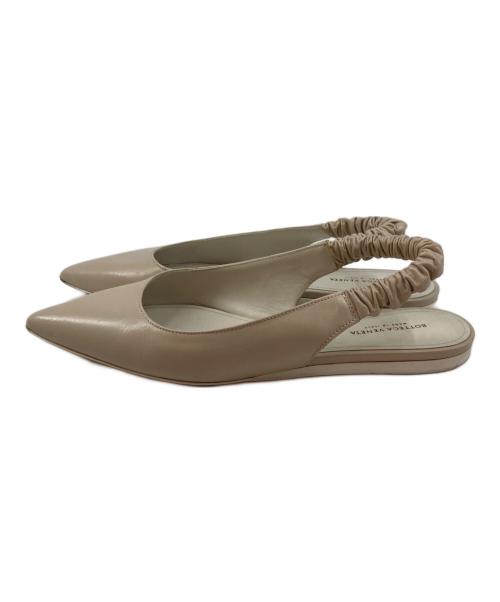 BOTTEGA VENETA（ボッテガベネタ）BOTTEGA VENETA (ボッテガベネタ) フラットシューズ ベージュ サイズ:36の古着・服飾アイテム