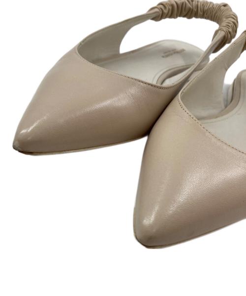 BOTTEGA VENETA（ボッテガベネタ）BOTTEGA VENETA (ボッテガベネタ) フラットシューズ ベージュ サイズ:36の古着・服飾アイテム