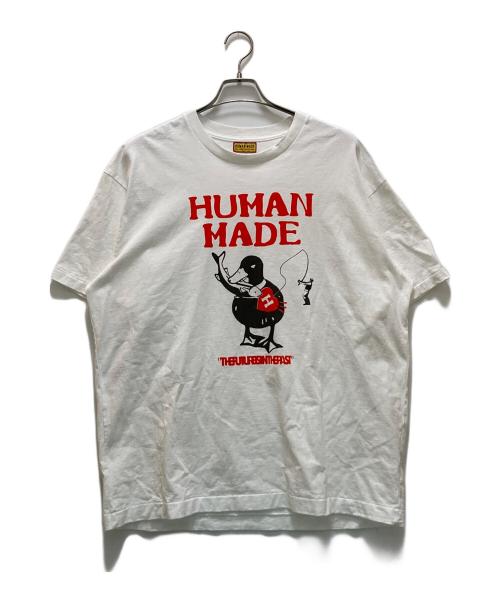 HUMAN MADE（ヒューマンメイド）HUMAN MADE (ヒューマンメイド) フィッシングカモ グラフィックTシャツ ホワイト サイズ:XXLの古着・服飾アイテム