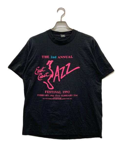 SCREEN STARS BEST（スクリーンズスターズベスト）SCREEN STARS BEST (スクリーンズスターズベスト) ヴィンテ-ジ両面プリントTシャツ ブラック サイズ:XLの古着・服飾アイテム