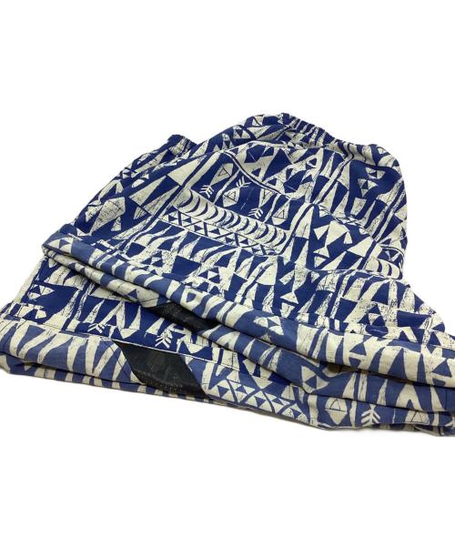 Patagonia（パタゴニア）Patagonia (パタゴニア) トライバル バギーズショーツ 5インチ ブルー×ホワイト サイズ:XXLの古着・服飾アイテム