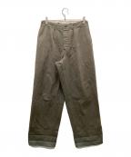 Swedish Militaryスウェーデン ミリタリー）の古着「プリズナーパンツ」｜グリーン