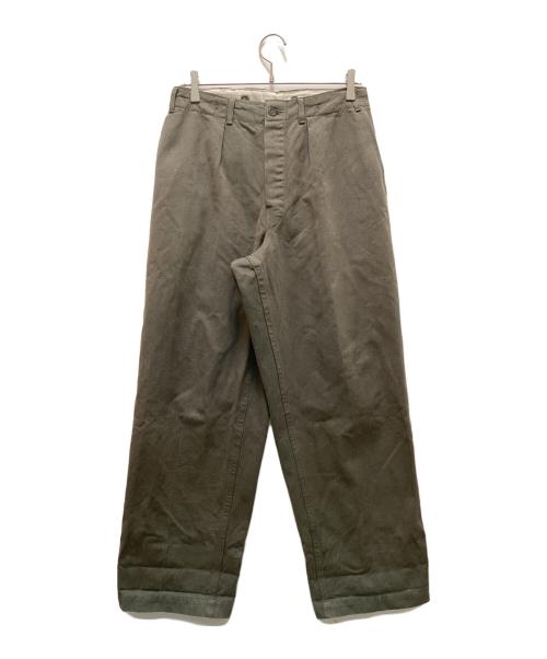 Swedish Military（スウェーデン ミリタリー）Swedish Military (スウェーデン ミリタリー) プリズナーパンツ グリーン サイズ:48の古着・服飾アイテム