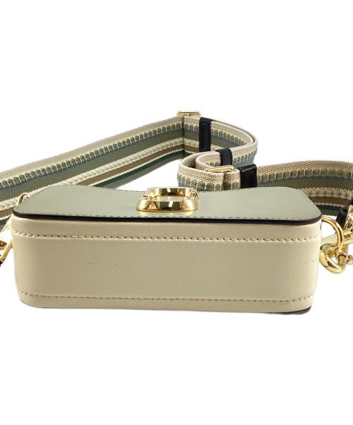 MARC JACOBS（マークジェイコブス）MARC JACOBS (マークジェイコブス) スナップショットショルダーバッグ グレー×イエローの古着・服飾アイテム