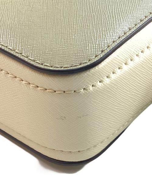 MARC JACOBS（マークジェイコブス）MARC JACOBS (マークジェイコブス) スナップショットショルダーバッグ グレー×イエローの古着・服飾アイテム