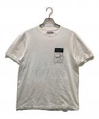 Anicoremix Gallery×古塔つみ×ATMOSアニコリミックス ギャラリー××アトモス）の古着「コラボスニーカーガールプリントTシャツ」｜ホワイト