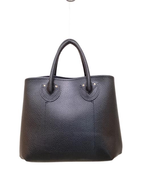 YOUNG & OLSEN The DRYGOODS STORE（ヤングアンドオルセン ザ ドライグッズストア）YOUNG & OLSEN The DRYGOODS STORE (ヤングアンドオルセン ザ ドライグッズストア) エンボスレザート―ト ブラックの古着・服飾アイテム