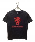 NUMBER (N)INEナンバーナイン）の古着「ライオンエンブレムTシャツ」｜ブラック