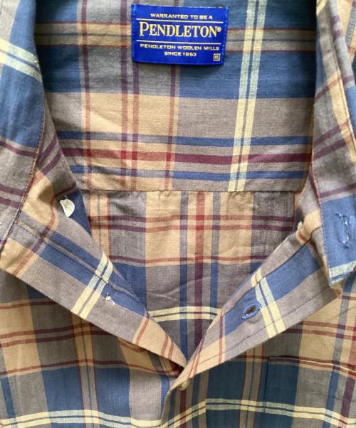 PENDLETON（ペンドルトン）PENDLETON (ペンドルトン) チェックシャツ ブラウン サイズ:XLの古着・服飾アイテム